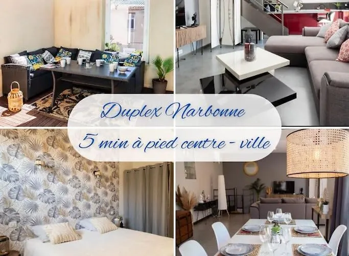 Duplex Moderne Centre Narbonne